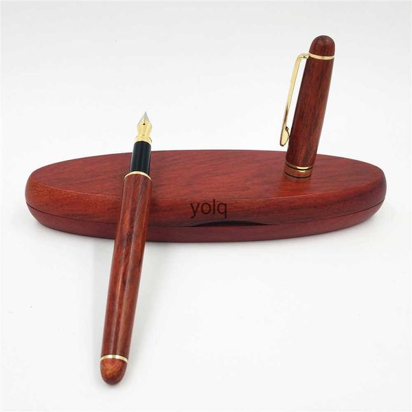 Pensos de la fuente Pear Rosewood Pen Company Creative Gift Gatch Grabado Volumen Gran precio Premio H240407