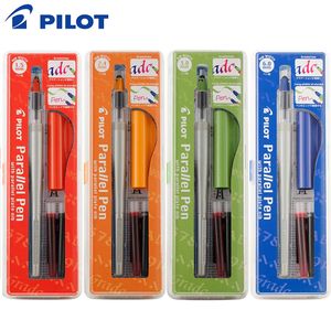 Stylos à plume Stylo parallèle pilote stylo plume d'art FP3-SS police spéciale écriture corps Goethe œuvre adulte bec de canard stylo parallèle pour l'écriture 230906