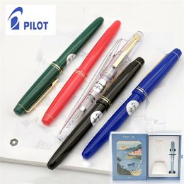 Fountain Pens Set of Pilot 78G Originele Lridium Gift Box School Practice Calligraphy EF/ F/ M NIB CON40 Converter 1PCS 220928