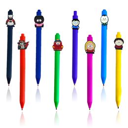 Fountain stylos Southern Park Cartoon Ballpoint Mignon d'infirmière Appréciation Cadeaux pour la technologie MTI Color Jumbo Graph Signature Office Otojt