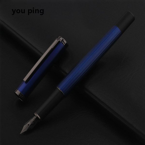 Stylos plume fournitures 88 bleu école couleur papeterie encre bureau métal Jinhao luxe qualité étudiant stylo financier 230807