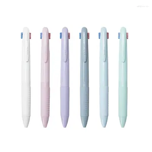 Stylo à bille multicolore à pression, 0.5mm, Signature pour fille étudiante