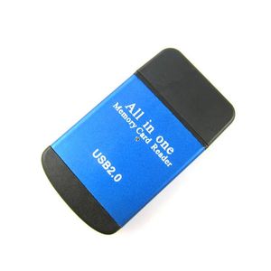 Lecteur de carte multifonction 4 en 1 USB tout-en-un Ms haute vitesse TF SD téléphone portable carte mémoire caméra M2 USB 2.0