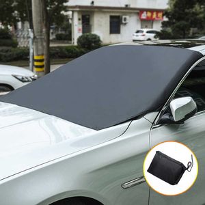 Couverture de pare-soleil magnétique pour Automobile quatre saisons, couverture de protection étanche pour pare-brise de voiture, couverture de pare-brise avant de voiture