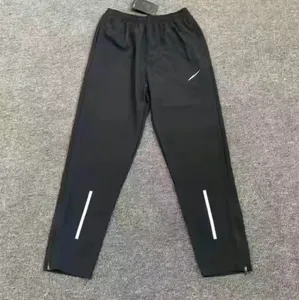 Quatre saisons nouveau pantalon à fermeture éclair à séchage rapide pantalon réfléchissant pantalon d'entraînement pour hommes sport Fitness Marathon entraînement d'athlétisme