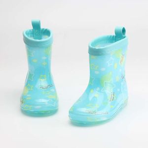 Chaussures de quatre saisons Boots de pluie pour enfants légers Extérieur de haute qualité Rubrique étanche non glissée Belle dessin animé Enfants Boots de pluie L2405 L2405