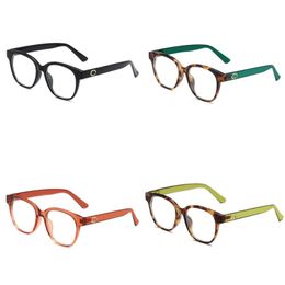 Quattro stagioni occhiali da sole donna lettere in metallo occhiali da sole moda uomo accessori cornice rotonda lunette de soleil occhiali da sole moderni designer hg103