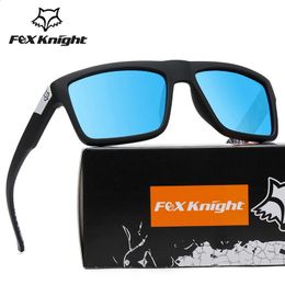 Fox Knight sport gepolariseerde zonnebril van hoge kwaliteit buitenrijzonnebril strandsurfen modebril 240127