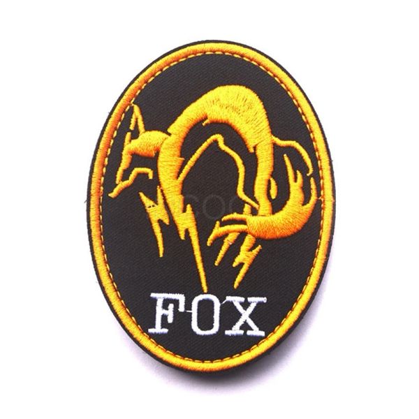 Fox PVC Patches brodées