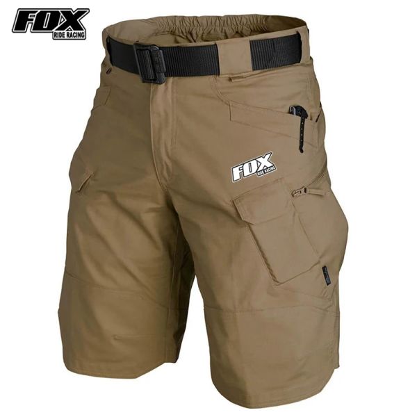 Fox Ride Racing Men en bicicleta cortos de verano MTB Pantalones de descenso Impermeable de la bicicleta macho Marretera Bike Bike Motorcycle Cargo Bottals