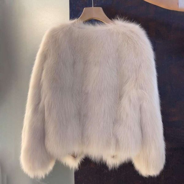 Fox Short 2023 Otoño/Invierno nuevo invierno Haining Edición coreana pequeño abrigo de piel de viento fragante mujeres 389871