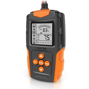 FOXSUR v v testeur de batterie pour WetGELSLAFloodedEFBLeadAcidAGM batterie analyseur de batterie outil de Test testeur numérique