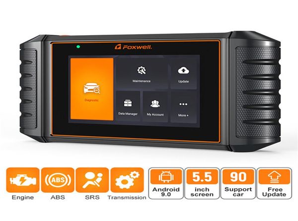 Foxwell Nt706 Obd2 Scanner Abs Srs moteur de Transmission multi-système lecteur de Code Obdii outil de numérisation voiture Diagnostic8000851