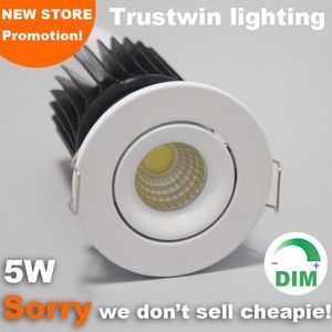 Foyer living sentado empotrado micro miniatura pequeño techo exterior ajustable mini downlight COB regulable down light