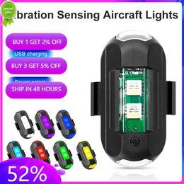 FPV RC Drone LED Flash LED -positie Wireless Light voor RC Fix Wing Aircraft Airplane Helicopter Diy Parts USB -laadkabels