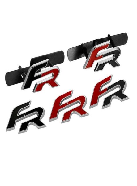 Autocollants de voiture en métal FR, badge emblème pour Seat leon FR Cupra Ibiza Altea Exeo, accessoires de voiture de course, style 5233975