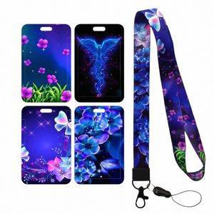 Fr Phoenix Lanyard ID Badge Holder Kantoor Worker Worker Case Key Chain Nurse Teacher Deur Badge Holder Neck Riem 7434#