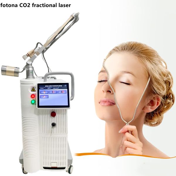 Fractional Laser CO2 4D System Nouvelle Arrivée Or 360 Anneau Lancement Technologie Vagin Serrage Vergetures Enlèvement Salon Équipement Beauté Machine