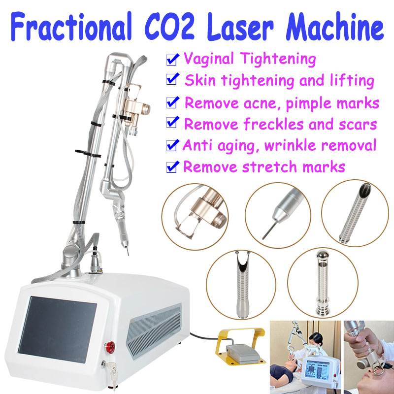 Fractional Laser CO2 Facial Remove Freckles Skin Tightening Vaginal Tighten Scar Removal Remove Stretch Marks Machine