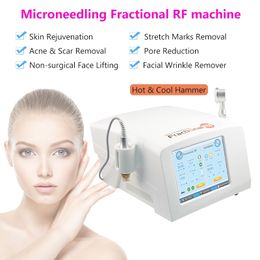 Fractional Micro Needle RF Machine Acne Littekens Verwijderingsbehandeling Radio Frequentie Facial Tanking Microneedle RF-apparaat