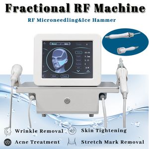 Machine RF fractionnaire micro-oignage à acné Traitement de la marque abdominale Élimination de la marque annti-glace PORE PORE Rétablir