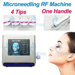 Fractionele RF Micro -naaldhuidtillen Anti rimpel Schoonheidsapparatuur Acne litteken Verwijderen Strektekenbehandeling
