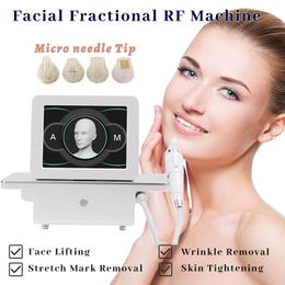 Machine de beauté à Microneedling RF fractionnée, soins du visage, élimination des rides, dispositif Portable Anti-âge