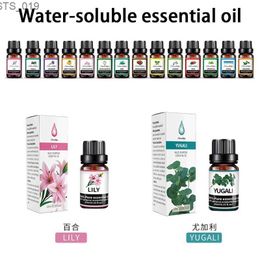 Geur 10ML Plant Fruit Essentiële Oliën Lavendel Roos Citroen Jasmijn voor Luchtbevochtiger Diffuser Aromatherapie Olie Stress Huidverzorging