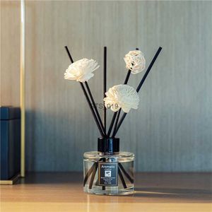 Geur 120 ml glazen rietverspreiderset met bloem rotanstokken aromatherapie geurset voor thuis slaapkamer badkamer kantoor decorL231115