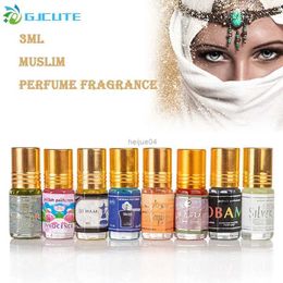 Parfum 3ML Musulman Roll On Huile Essentielle Parfum Notes Florales Parfum Durable Femmes Hommes Parfums Sans Alcool Désodorisation Corporelle