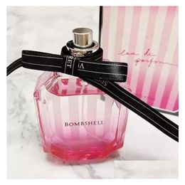 Parfum A En Secret par 100 ml Bombshell Flower Boom et Intense 90 ml Y Girl Femmes Longue Durée Vs Lady Parfum Rose Bouteille Drop Deliv Dhqib