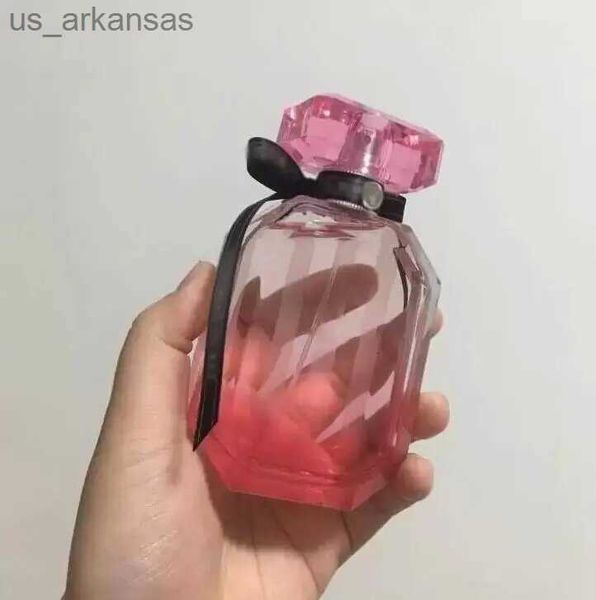 Fragancia A end Brand Secret Perfume 100 ml Bombshell Sexy Girl Mujeres de larga duración VS Lady Parfum Pink Bottle Colonia HKD230822
