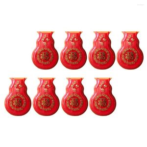 Lampes à parfum 8 pièces tenture murale encensoir Style chinois brûleur d'encens pendentif bâton support