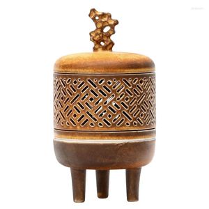 Geurlampen Zen Chinese wierookbrander keramische antieke achterstroom rookbasis Quemador de Incienso Buddah Decoratie ZY50XL