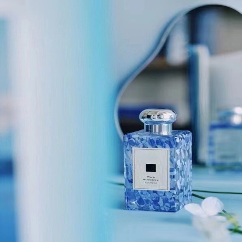 fragrance WILD BLUEBELL Perfume 100ml Scarlet Popp English Pear Wild Bluebell T for Men Women Eau De Parfum 3.3oz Amazing Smell Portable