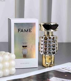 Parfum Femme Parfum 80 ml Fame Parfum EDP 27floz Eau De Parfum Odeur Longue Durée Rechargeable Parfum Fantôme Rechargeable 100 ml EDT Hommes Cologne Sp