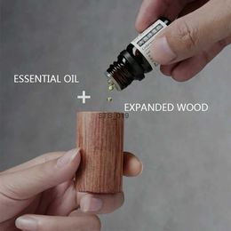 Parfum en bois huile essentielle diffuseur d'aromathérapie diffuseur en bois volatile rafraîchissant aide au sommeil accessoires de yoga décoration domestique L231115