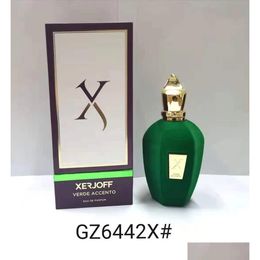 Аромат Xerjoff X Coro Verde Accento Edp Luxuries Designer Cologne Per 100 мл для женщин, девушек, мужчин, парфюмерный спрей Charming Drop D Dhth5