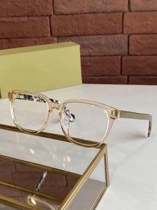 Montura 2021, nuevas gafas cuadradas de moda con temperamento de luz azul antirradiación, gafas simples y generosas, tamaño 53* 18:* 145