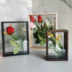 Cadre Photo 3D 4cm, boîte d'ombre profonde, présentoir de Bouquet, étui à fleurs profond pour l'artisanat, souvenirs, cadre Photo à mémoire
