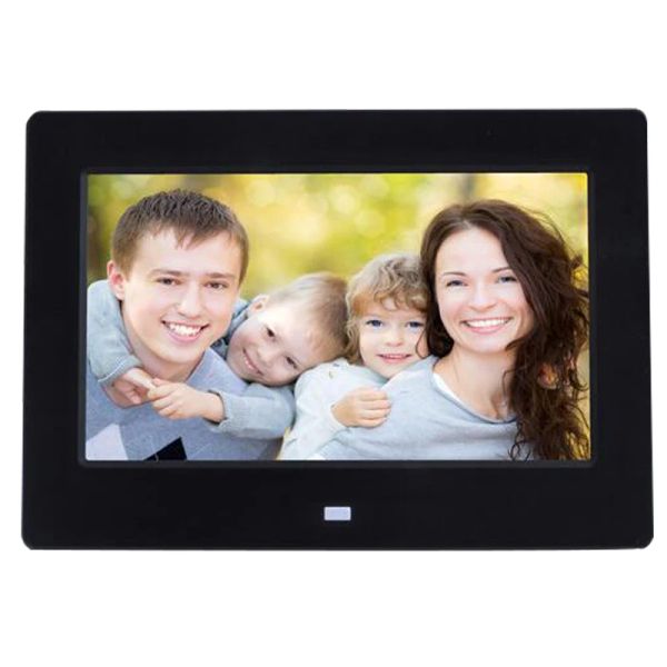Frame 7 pouces LED Backlight HighDefinition 800 x 480 Digital Photo Frame Electronic Album Picture Music Video