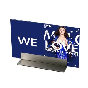 Frame A3 A4 A5 Metal Advertising Desktop Display Stand KT Board Double-Coulesated Rack Rack Poster Table Table Sign Clip Sign