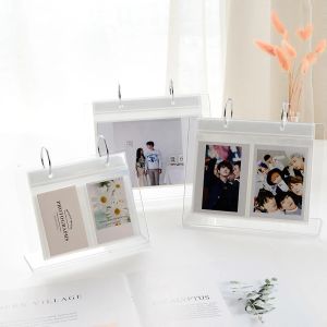 Cadre en acrylique photo cadre transparent Photocard Holder Photocard Photo Blinder Photo Picture Album Holder Affiche Affichage Affichage