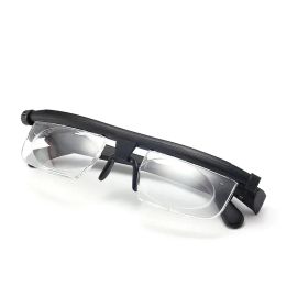 Cadre Adlens Focus Men a réglable Femmes de lecture de lunettes Myopie Eyeglasse 6D à + 3D Dioptères Magnidant Sortie variable