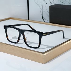 Desig de marco para hombres y moda anti-Glare TF906 Square Driving Classic Eyewear con una marca de gafas de verano para mujeres con estuche con estuche