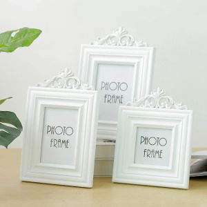 Frame DIY Familie Frame Woonkamer Slaapkamer Mini Foto's Studie Muur Fotolijst Vintage Massief Houten Kind