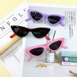 cadre Fashion Cats Oeil Silicone Soft Polaris Childrens Sungass Sunglasses UV Résistant 240419
