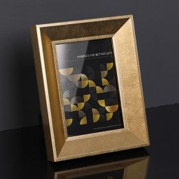 Cadre doré cintre carré cadre ombre Miniature cadre Photo cadeau personnalisé 10x15 cm support bébé Bilderrahmen Rome décoration GPF30XP
