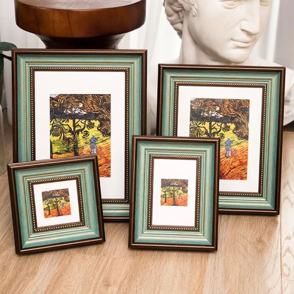 Frame High Quality Picture Frame A3 / A4 Taille 6/8/10 / 12 pouces Photo Frames Affiches Style American Style