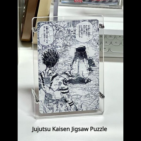 Cadre manga japonais jujutsu kaisen gojo satoru anime twodimensionnel acrylique périphérique haut de gamme